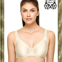 Basic Beauty Full Figure Seamless Underwire Bra 855192 Ivory