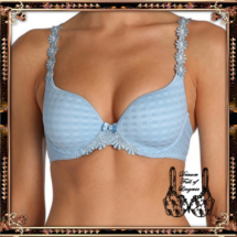 Marie Jo Avero Padded Bra Heart Shape Ice Blue 0100416