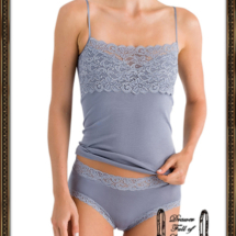 HANRO Moments Full Brief 71483 Wide Lace Spaghetti Camisole 71448